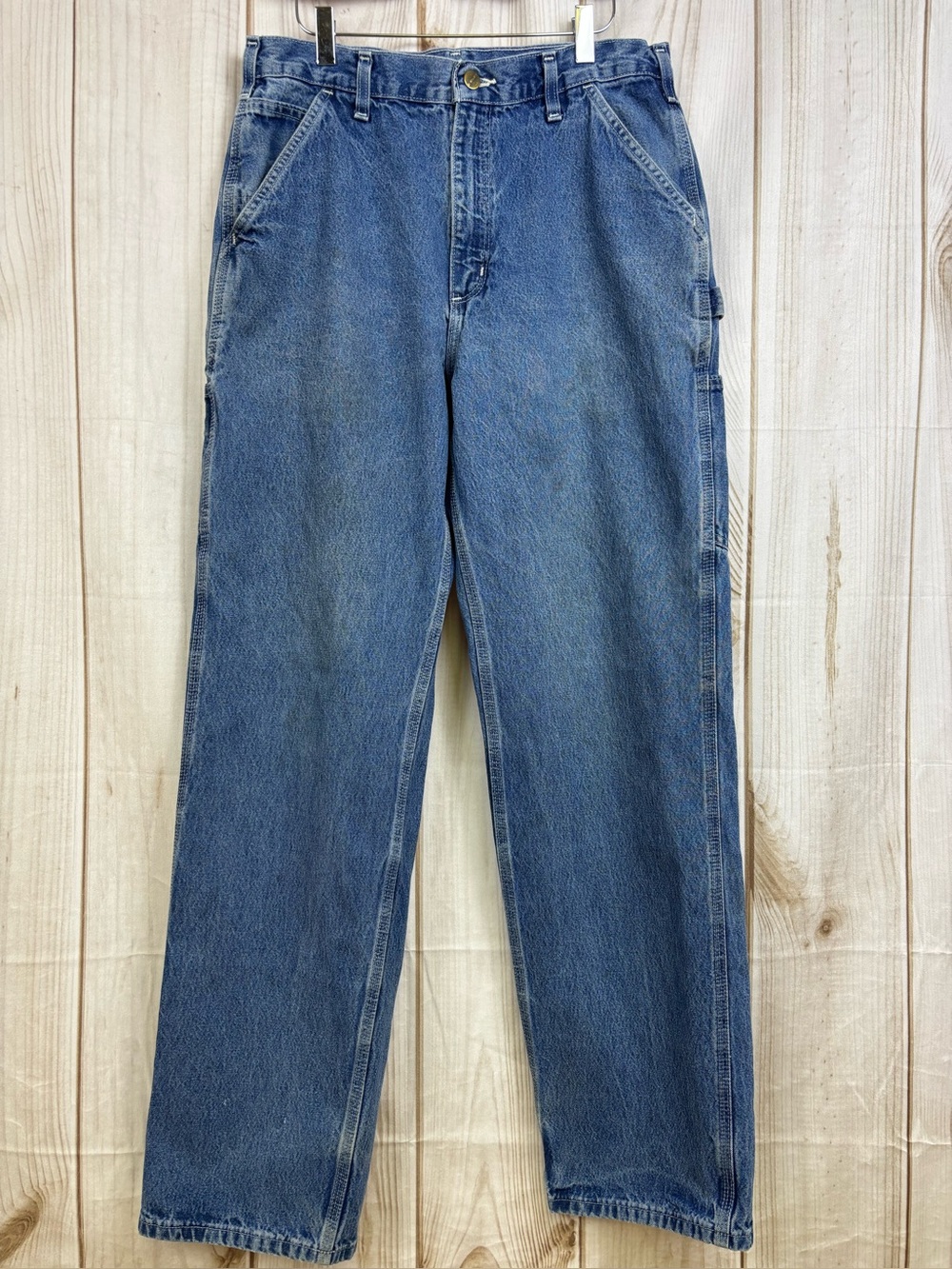 Carhartt Original Dungaree Fit Relaxed Fit Workwear Men's Carpenter Jeans 33x34